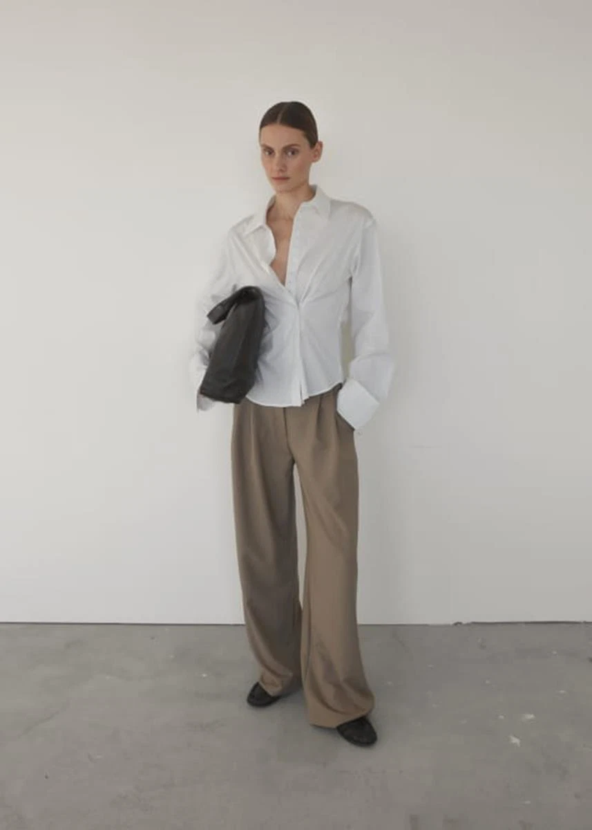 Club L'avenir Blouse Sora Off-White 1