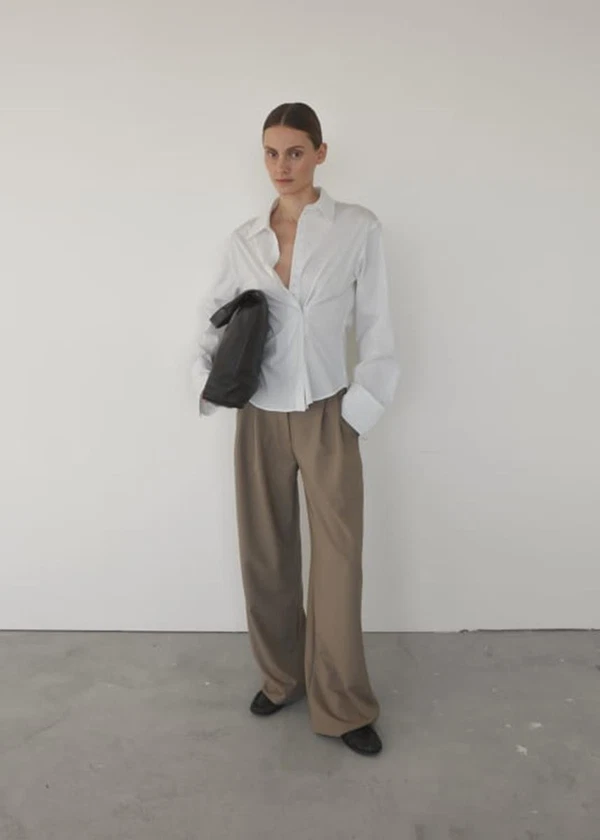 Club L'avenir Blouse Sora Off-White 1