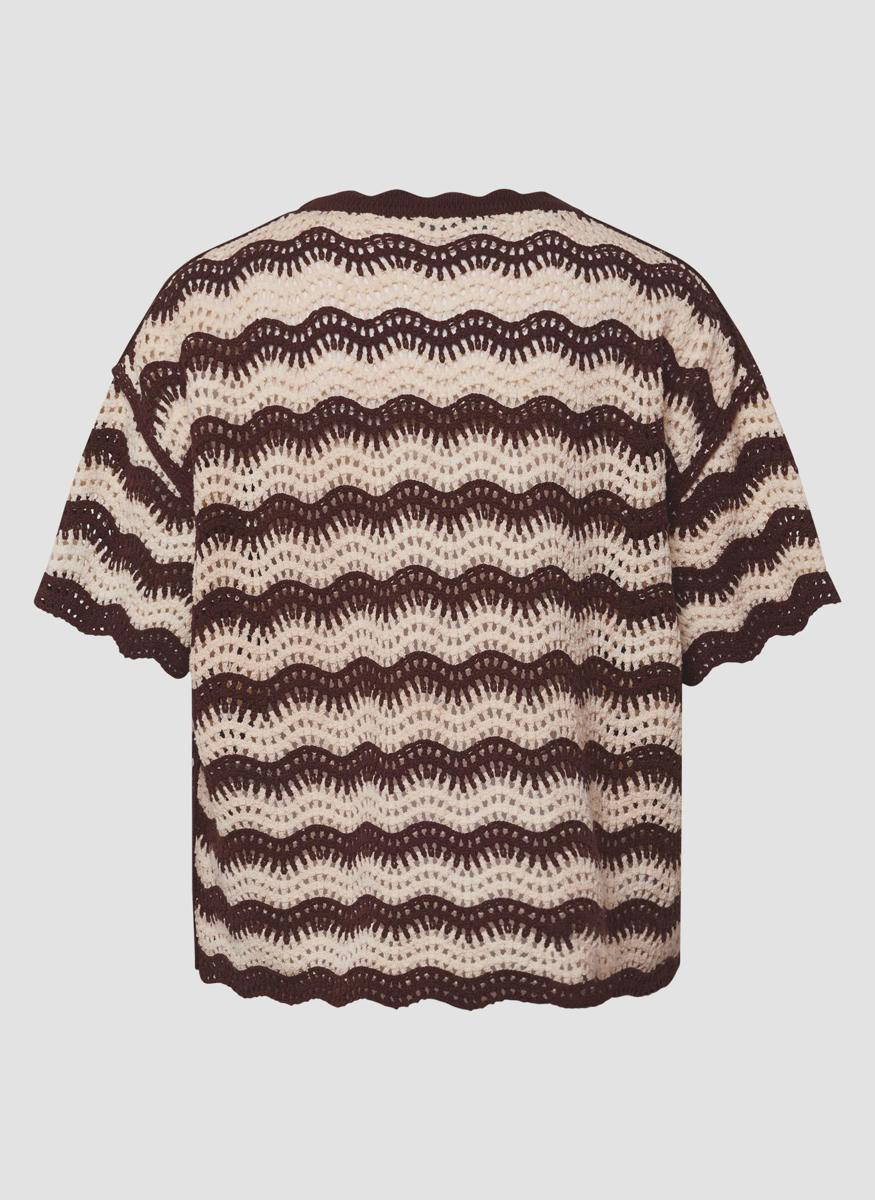 LeComte T-Shirt 56-624603 Bruin 4