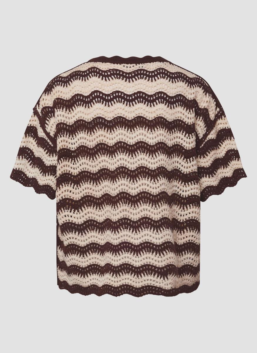 LeComte T-Shirt 56-624603 Bruin 4