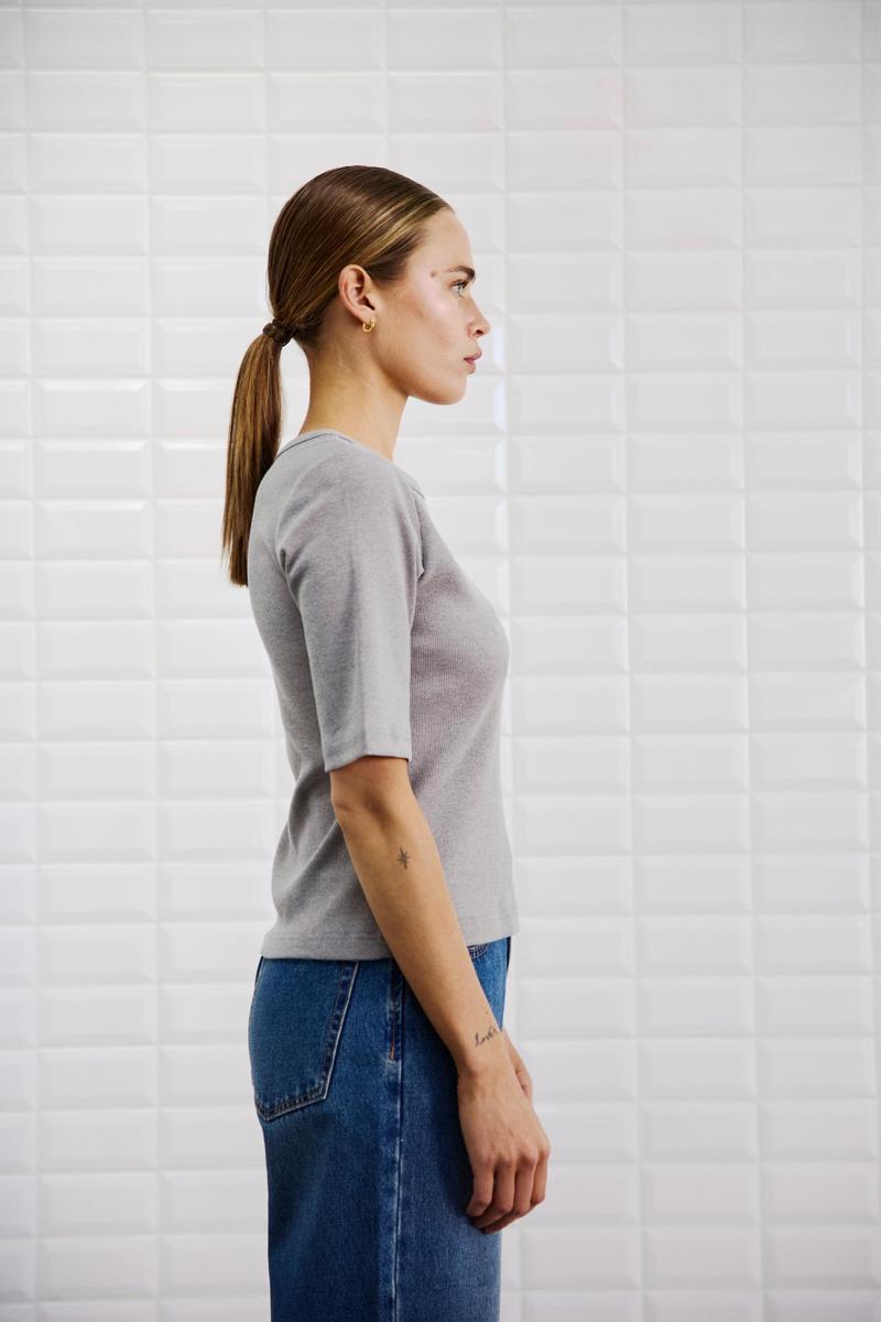 WithBlack T-Shirt 00001273 Grijs 2