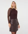 EsQualo Longsleeve F26.30504 Bruin 5