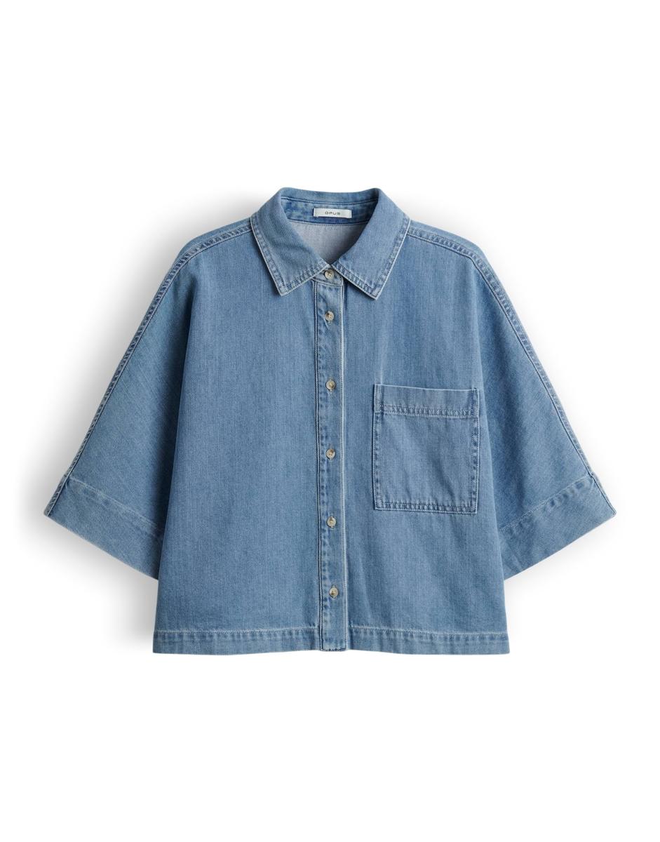 OPUS Blouse 10576014226444 Blauw 1