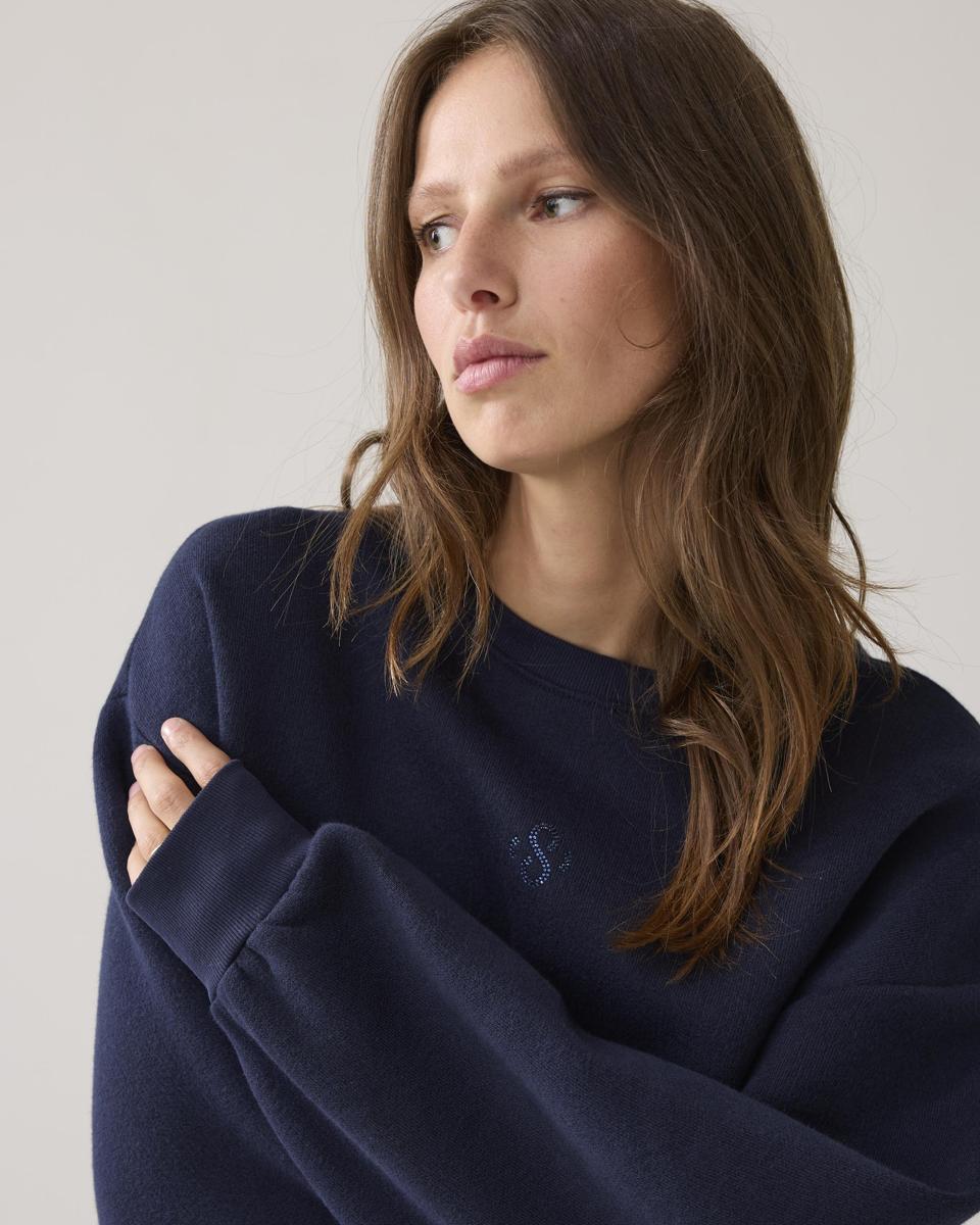 Summum Sweater Hamburg-30413 Blauw 4
