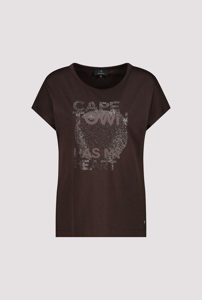 Monari T-Shirt 410156 Bruin 2
