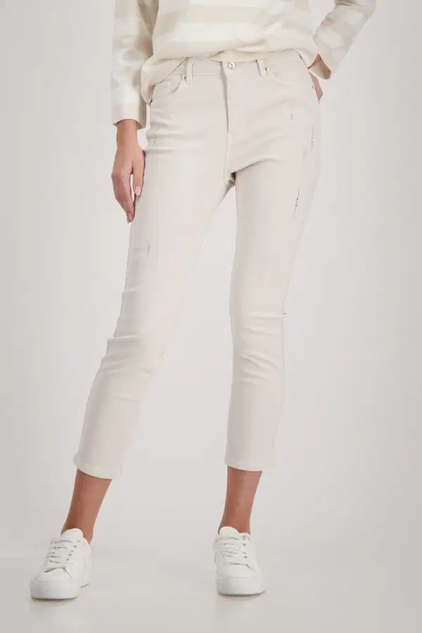 Monari Jeans 410454 Beige 1