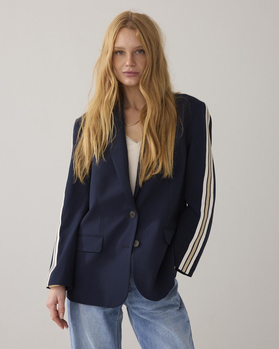 Summum Blazer 1s1283-12364 Blauw 1