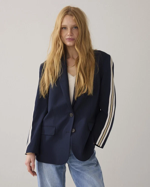 Summum Blazer 1s1283-12364 Blauw 1