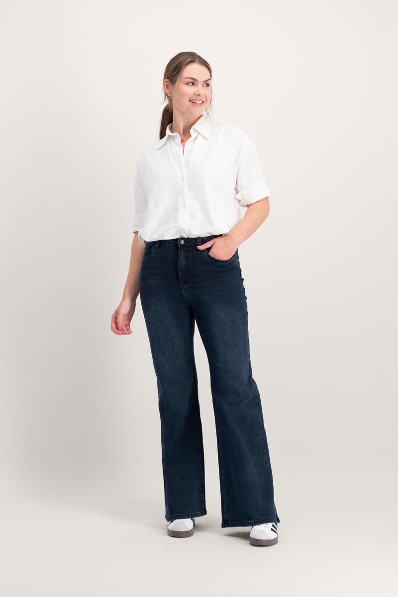 Florèz Jeans Ana Flared Blauw 1