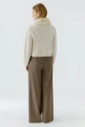 Oui Blazer 0100085 Beige 3