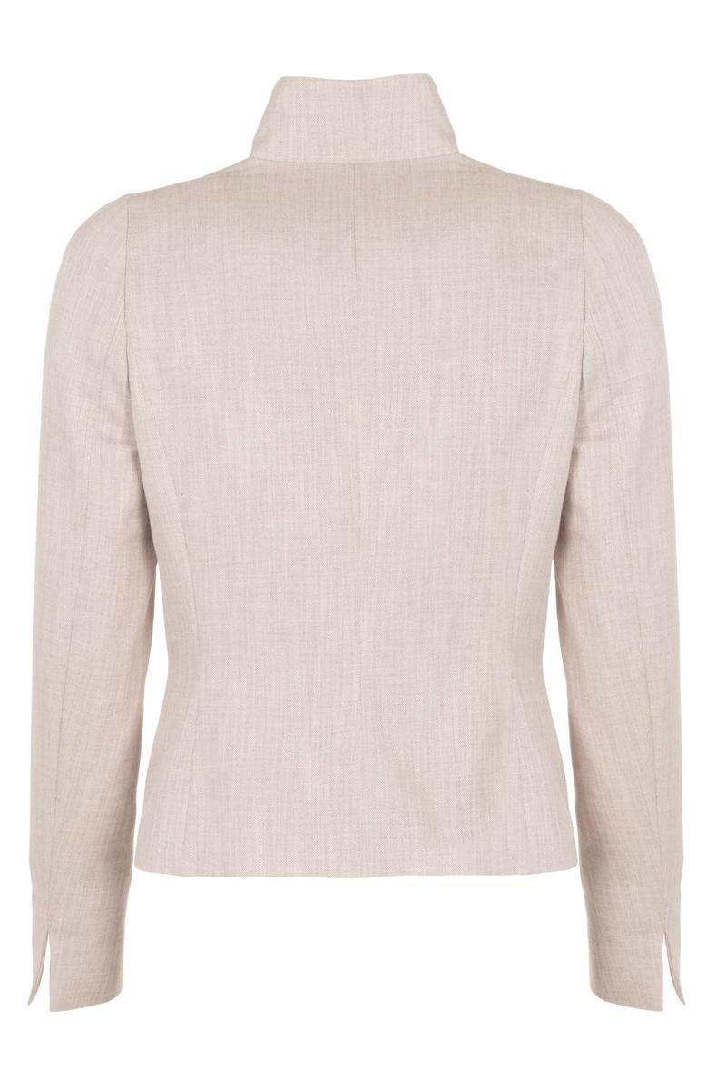 B-Three Blazer 260008_JESSICA Beige 3