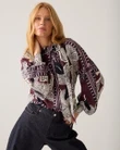 Summum Blouse 2s3553-12487 Paars 5
