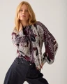 Summum Blouse 2s3553-12487 Paars 5