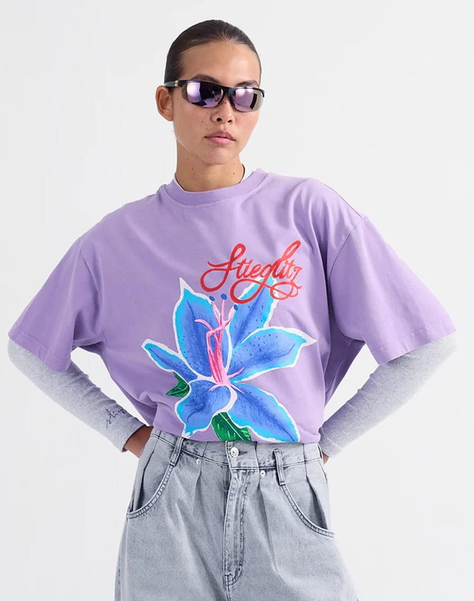 Stieglitz T-Shirt Claudia Paars 1