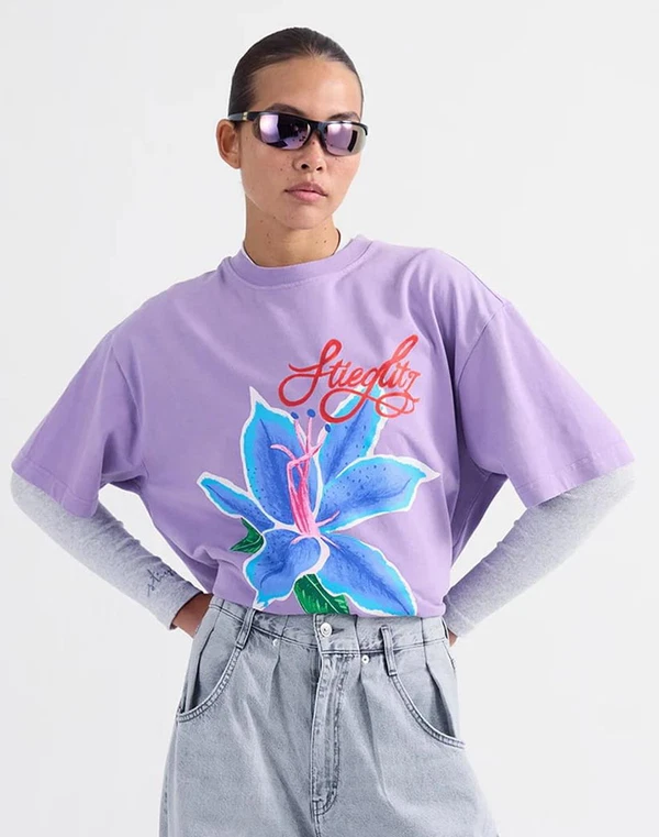 Stieglitz T-Shirt Claudia Paars 1
