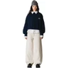 WOODBIRD Sweater Franka Blauw 3