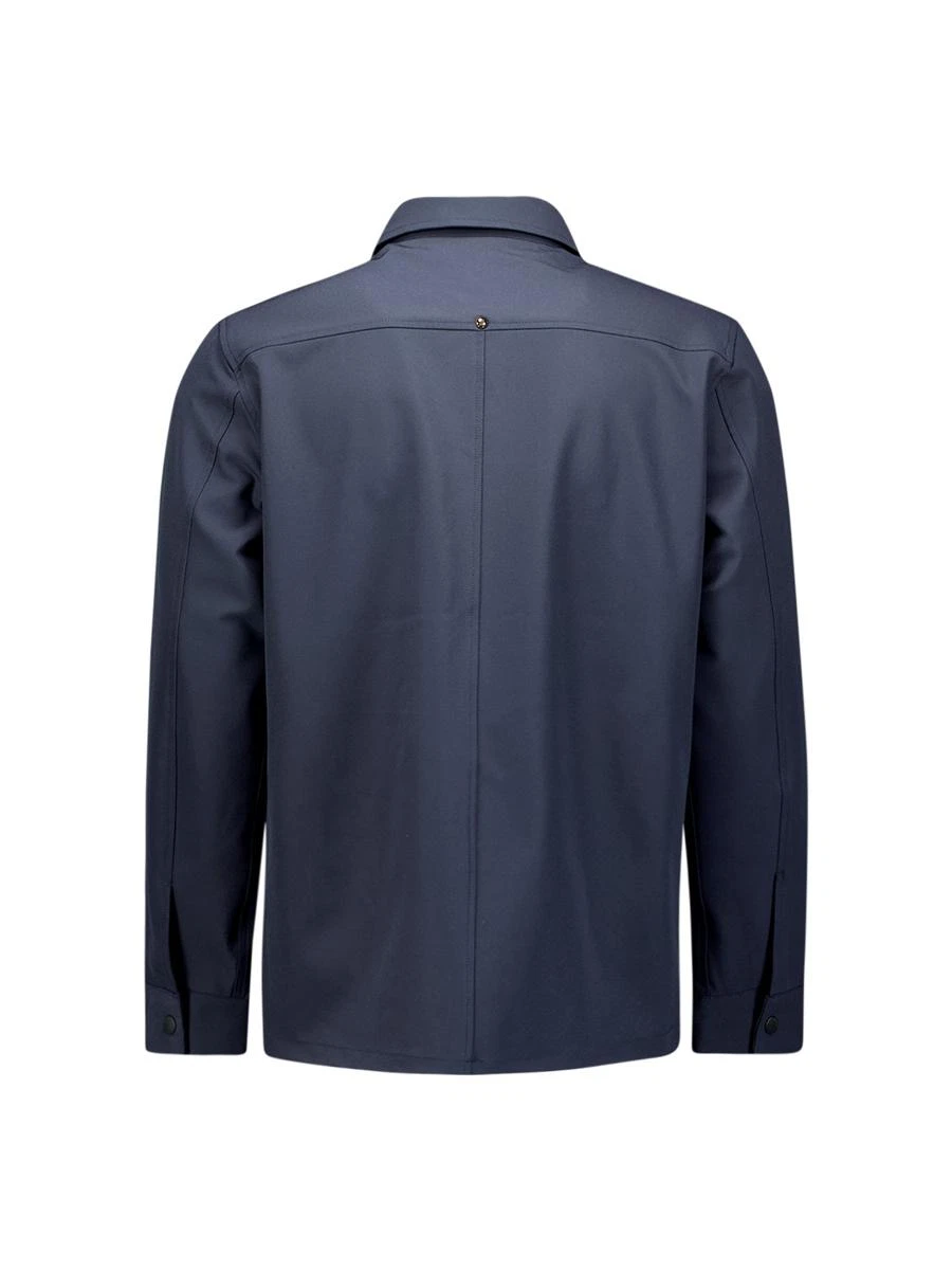 No Excess Overshirt N5104 Blauw 4