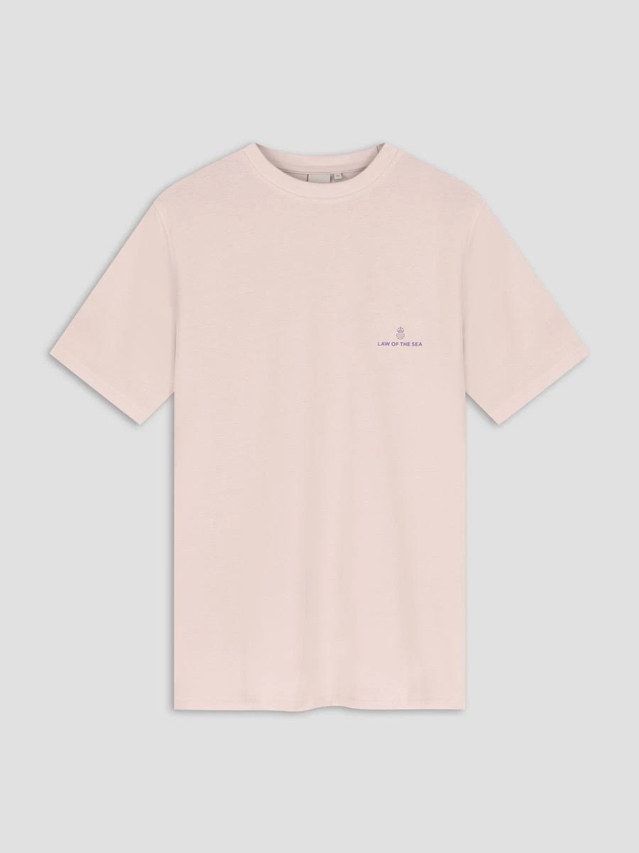 Law of the Sea T-Shirt Law Tee Logo Roze 2