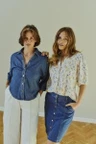 Freequent Blouse Milo Blauw 4