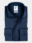 R2 Amsterdam R2 Overhemd NOS.WOOL.002/010 Blauw 3