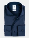 R2 Amsterdam R2 Overhemd NOS.WOOL.002/010 Blauw 3