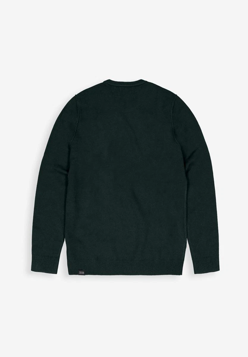 Butcher of Blue Trui Clifden Crew Groen 2
