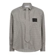 Haute L'Amitié Blouse Chess Beige 1
