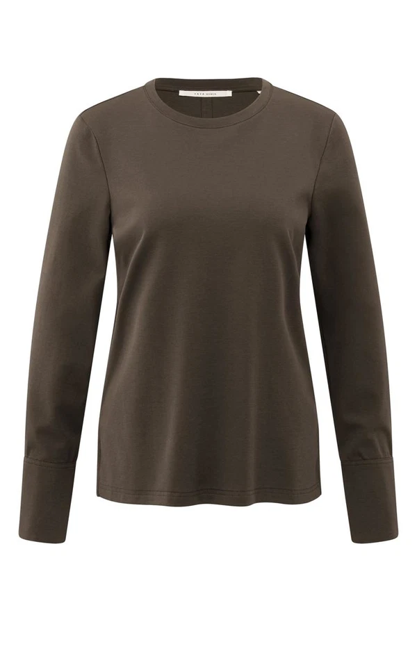 YAYA T-Shirt 01-709321-609 Bruin 1