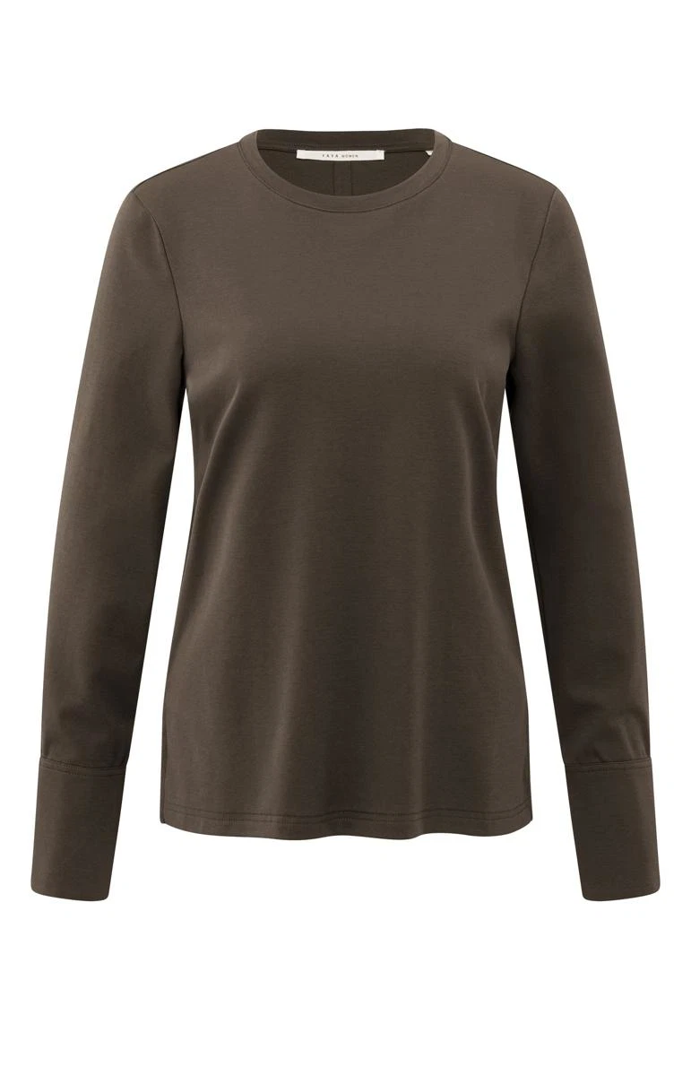 YAYA T-Shirt 01-709321-609 Bruin 1