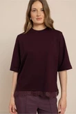 Studio Anneloes T-Shirt Fiore lace tee Paars 3