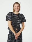 Neo Noir Blouse Anela Zwart 1