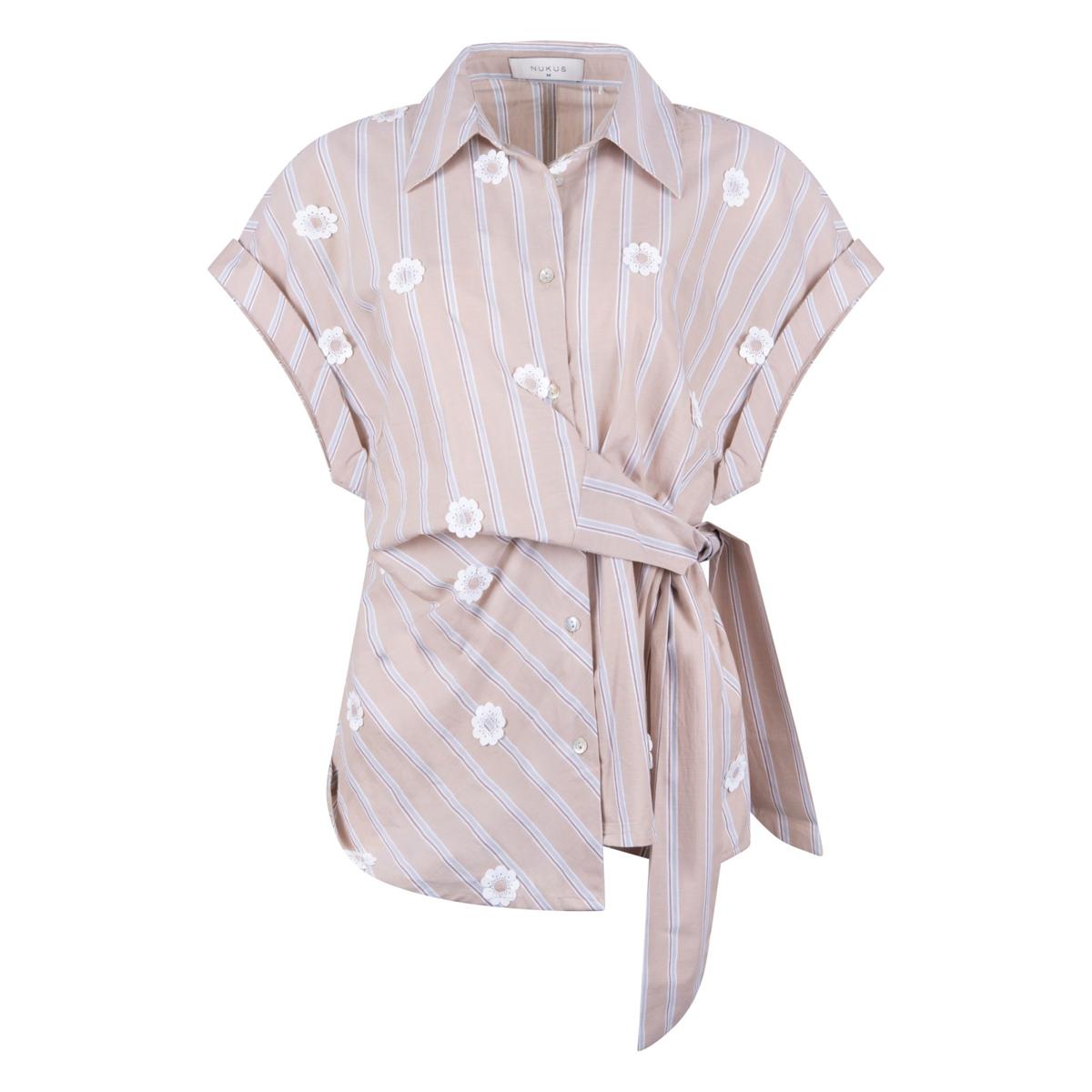 NUKUS Blouse Aneta Beige 2