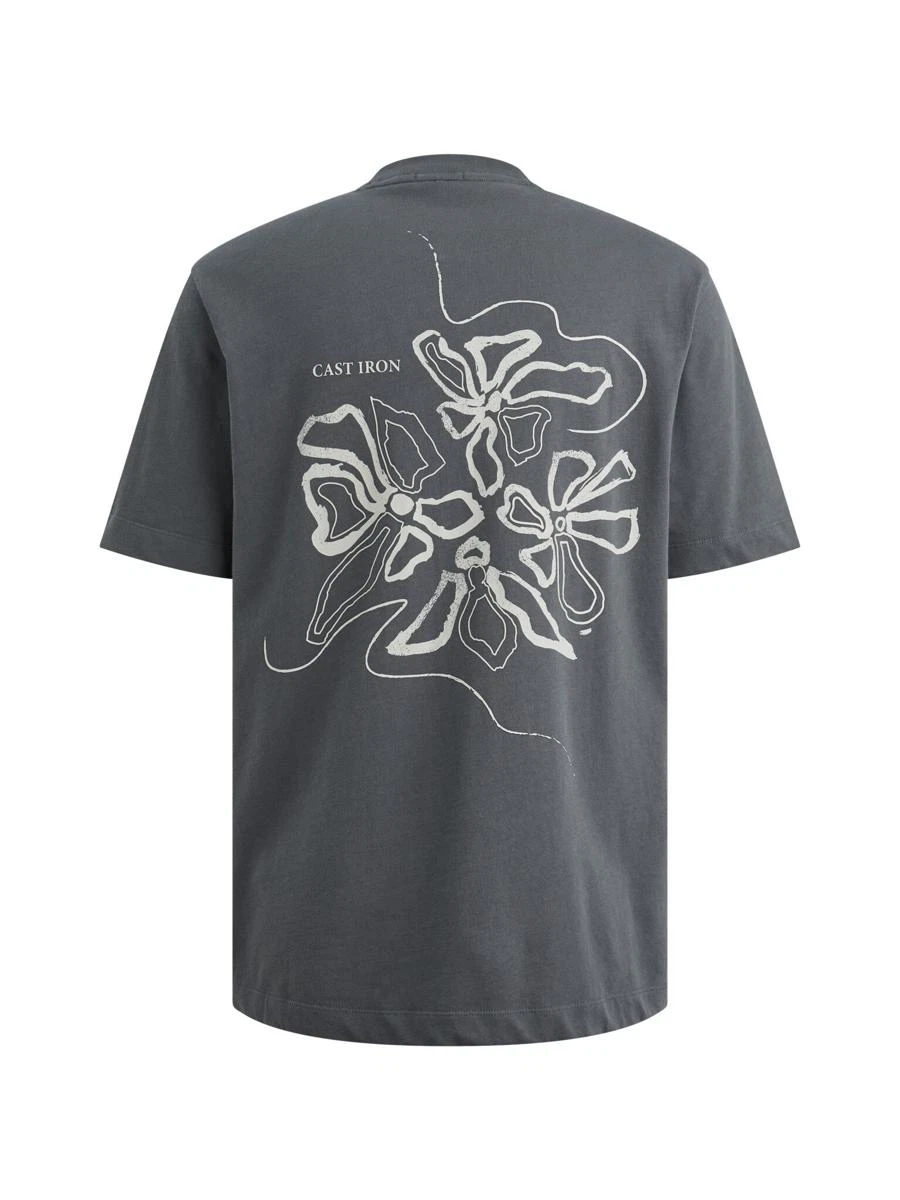 Cast Iron T-Shirt CTSS2605587 Grijs 4
