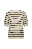 Studio Anneloes Vest Yara Stripe Bruin 3