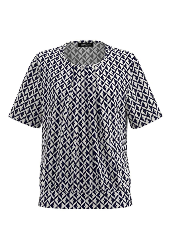 Frank Walder Blouse NOS716422 Blauw 1