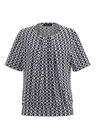 Frank Walder Blouse NOS716422 Blauw 1