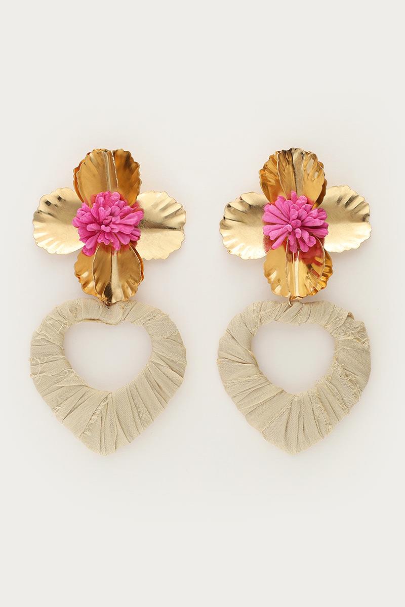 My Jewellery Oorbellen MJ12220 Roze 2