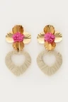 My Jewellery Oorbellen MJ12220 Roze 2