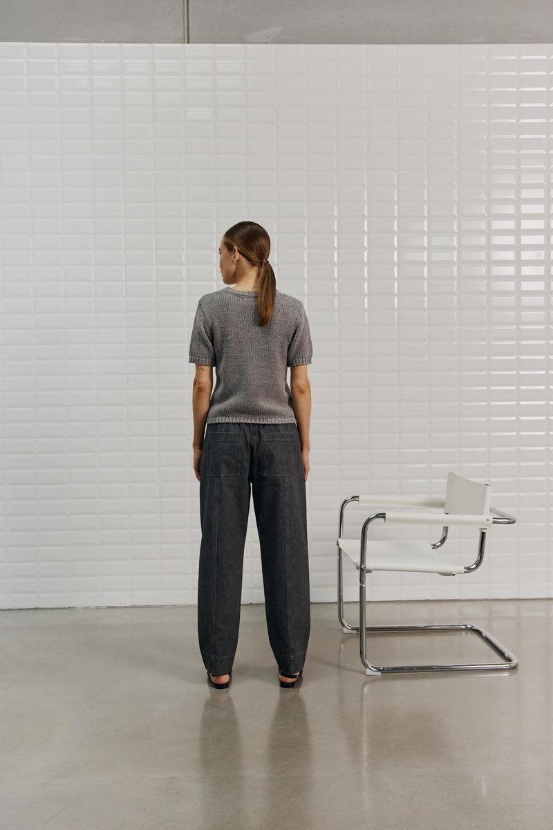 WithBlack T-Shirt Elinore Grijs 2