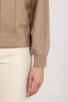 NUKUS Trui NKF03085 Taupe 4