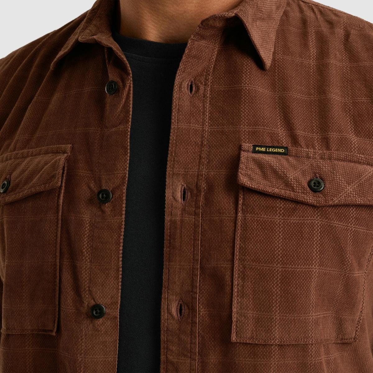 PME Legend Overhemd PSI2509242 Bruin 5