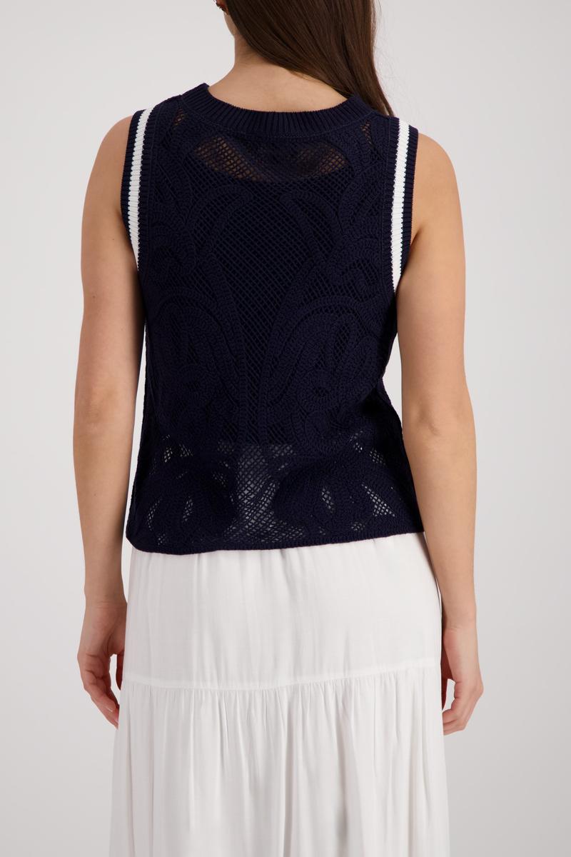 Monari Top 410891 Blauw 3