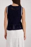 Monari Top 410891 Blauw 3