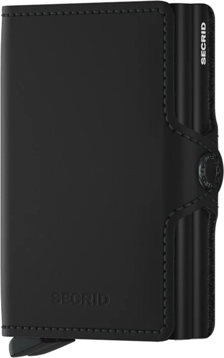 Secrid Twinwallet Matte Black Zwart 1