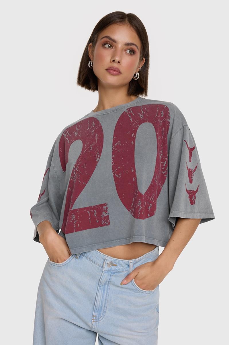 Alix The Label T-Shirt 2602885609 Grijs 1