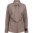 Haute L'Amitié Blouse Gemma Bruin 1