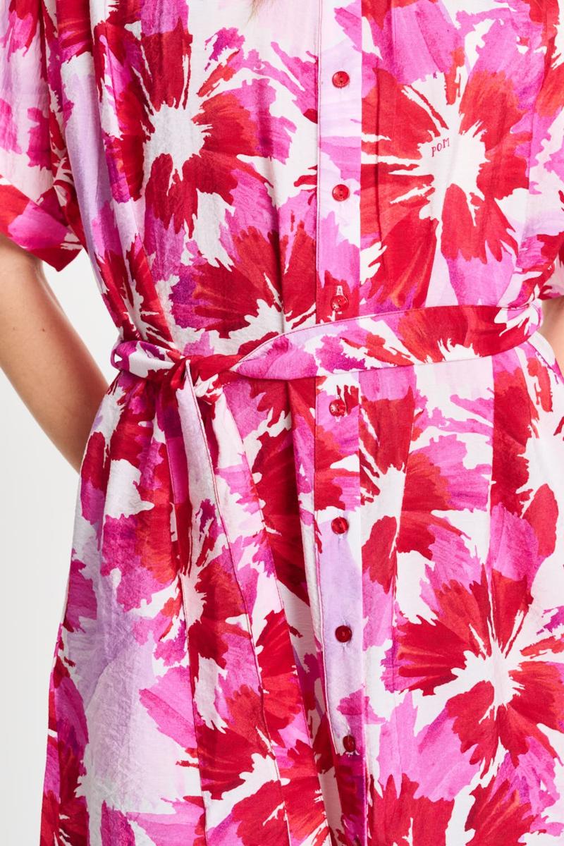 POM Amsterdam Jurk SP9590 Roze 4