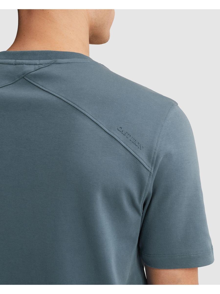 Cast Iron T-Shirt CTSS2604584 Blauw 5