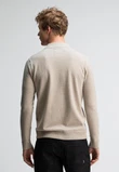 Butcher of Blue Trui Clifden Mock Beige 3