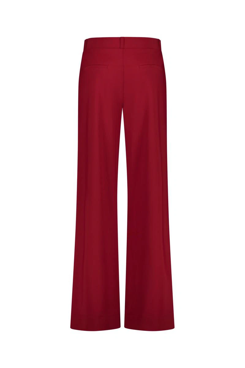 Studio Anneloes Pantalon Lexie bonded trou Rood 2